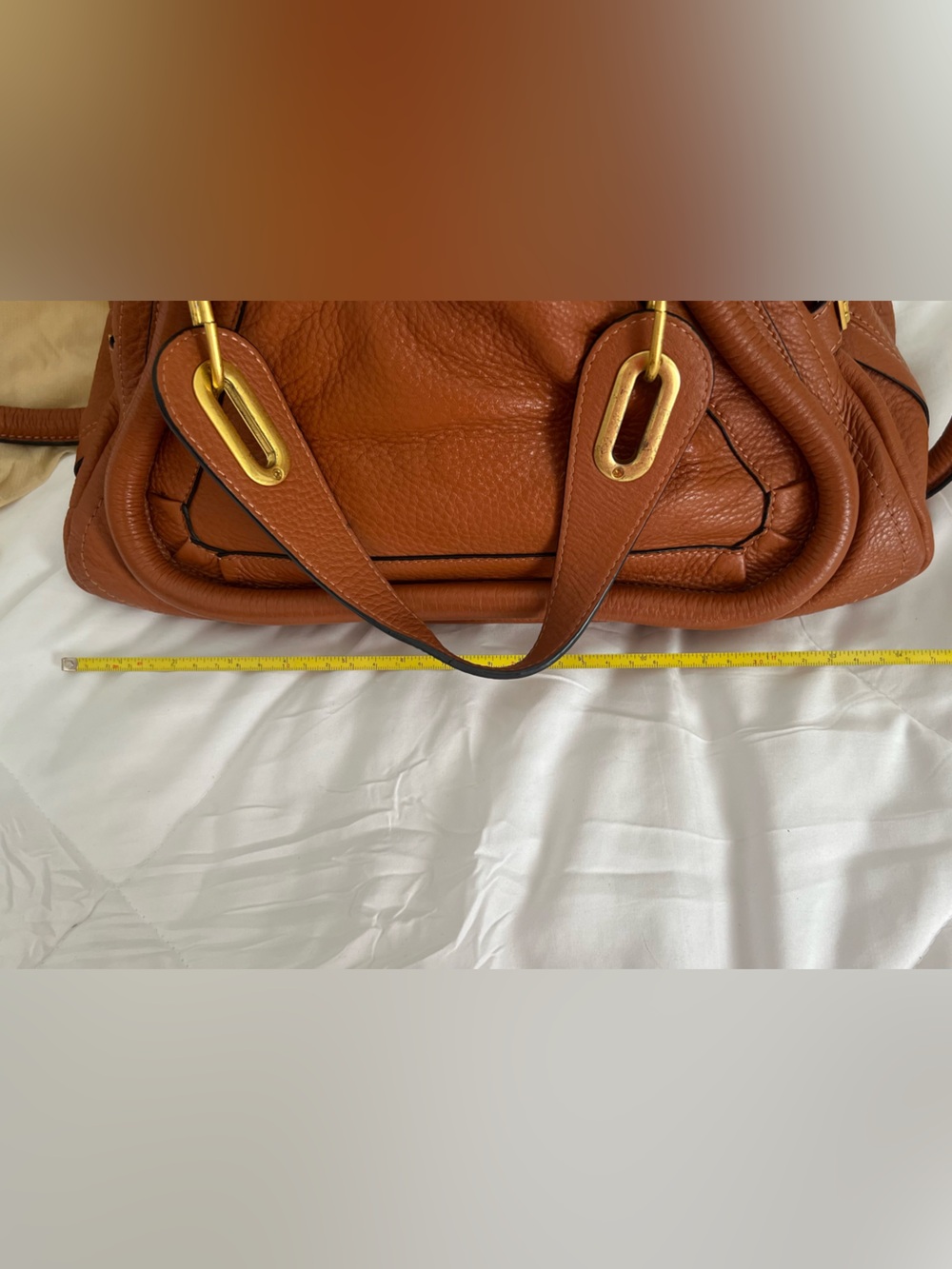 Chloe paraty cognac tote - Picture 6 of 16